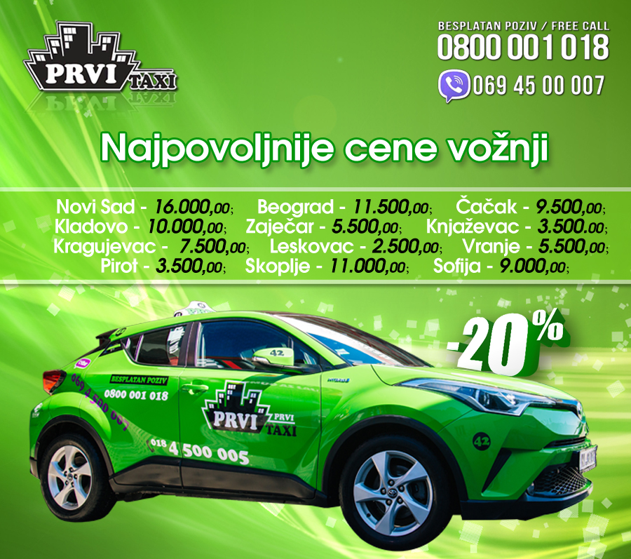 Taxi Niš - Prvi Taxi